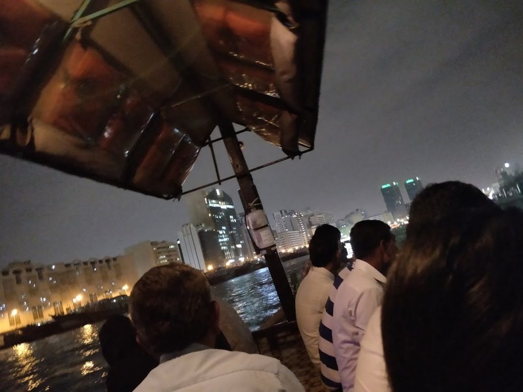 Dubai Boat ride near Meena Bazar