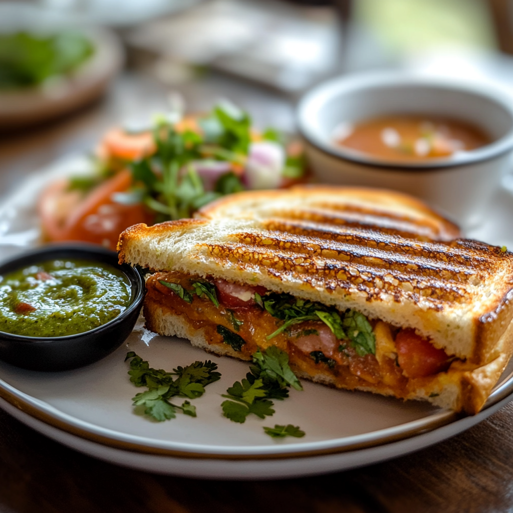 Whole Wheat Vegetable Sandwich