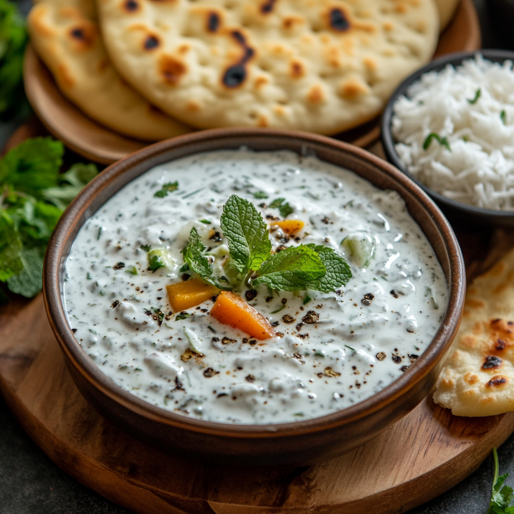 Vegetable Raita