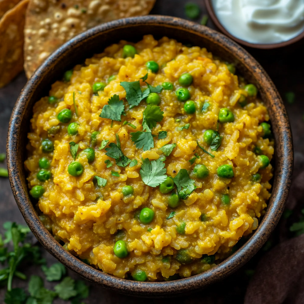 Vegetable Masala Khichdi Recipe