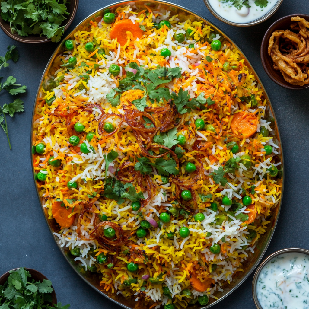 Vegetable biryani